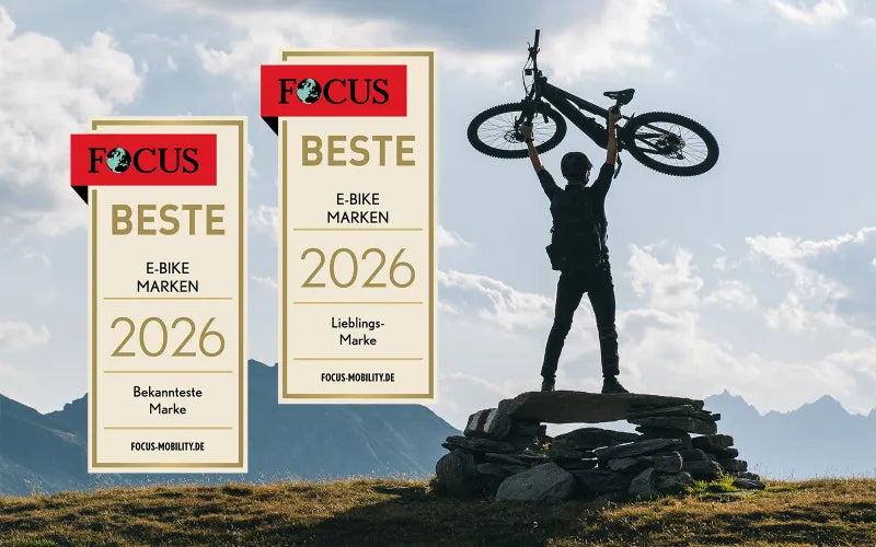 FISCHER ist erneut unter den beliebtesten E-Bike-Marken