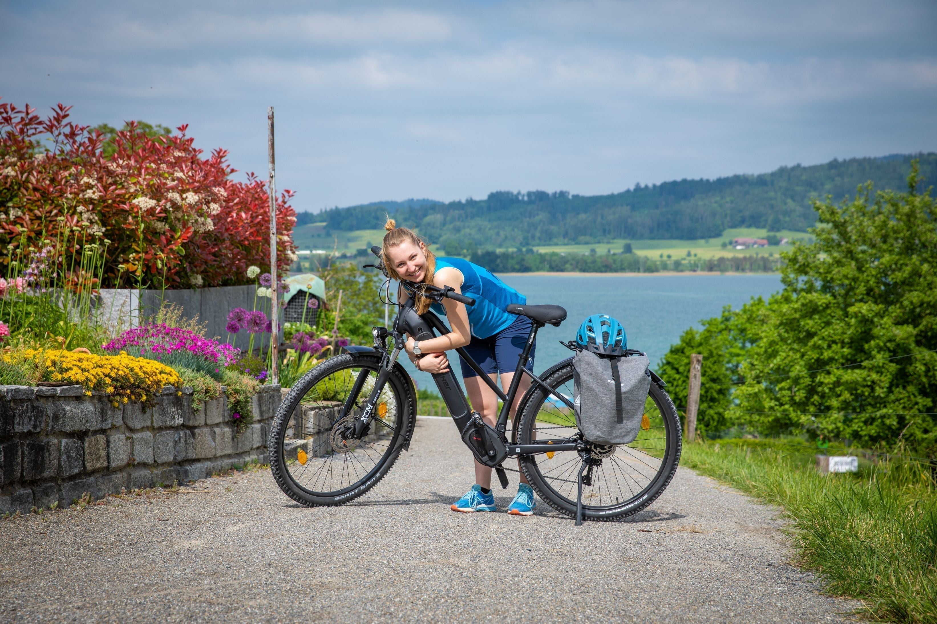 FISCHER E-Bikes, dein idealer Begleiter für kurze und längere Touren.