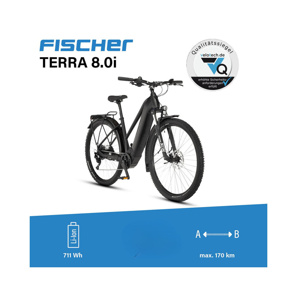 fischer fahrrad e-bike terra 4.0i TERRA 8.0i