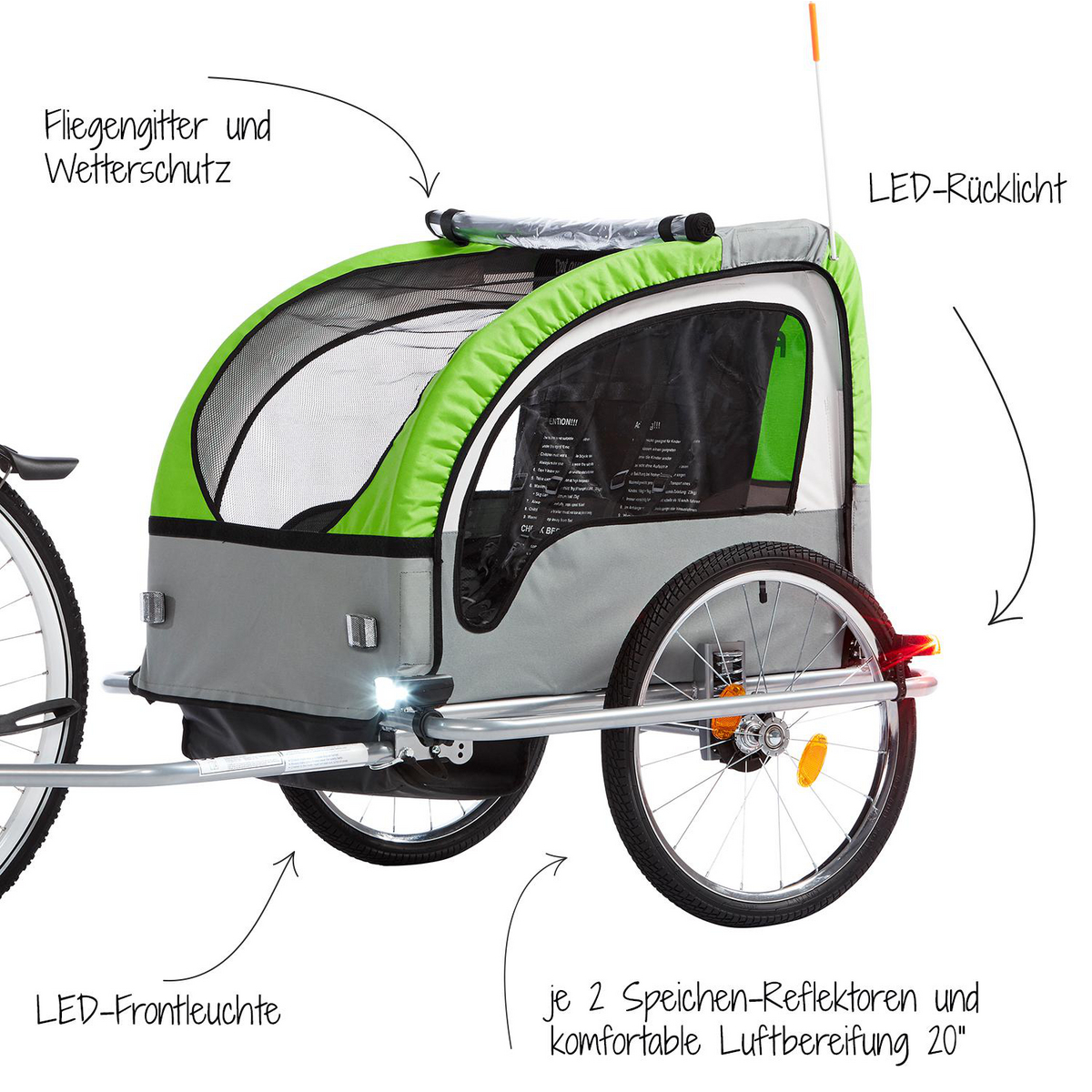 Fischer Bikes LED-Rückleuchte universal