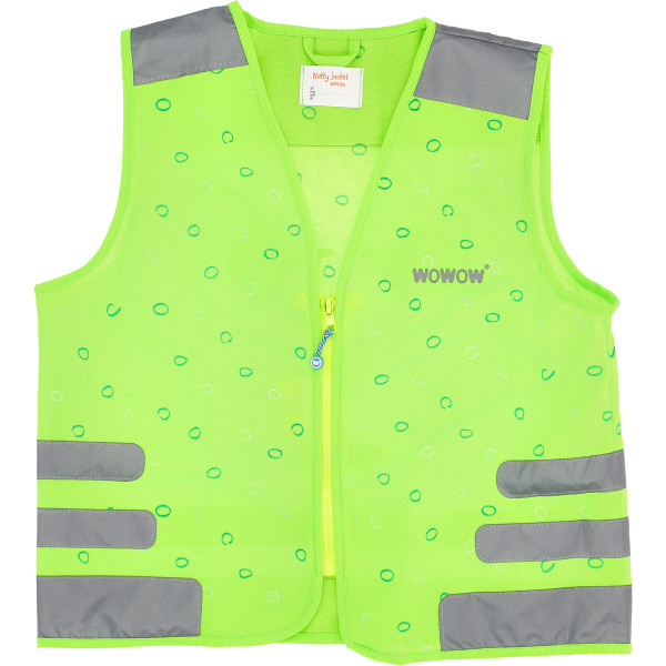 WOWOW Gilet de sécurité pour enfants, vert, taille L