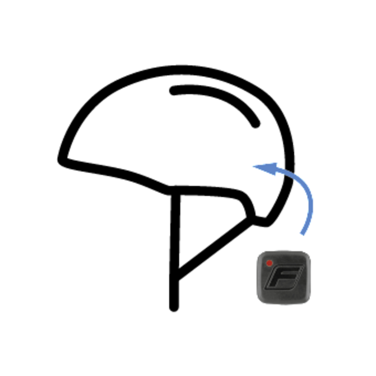 CrashSensor FINDU Zubehör Helme Zubehör Zubehör FISCHER EBikes