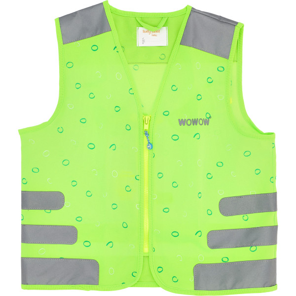 WOWOW Gilet de sécurité pour enfants, vert, taille S